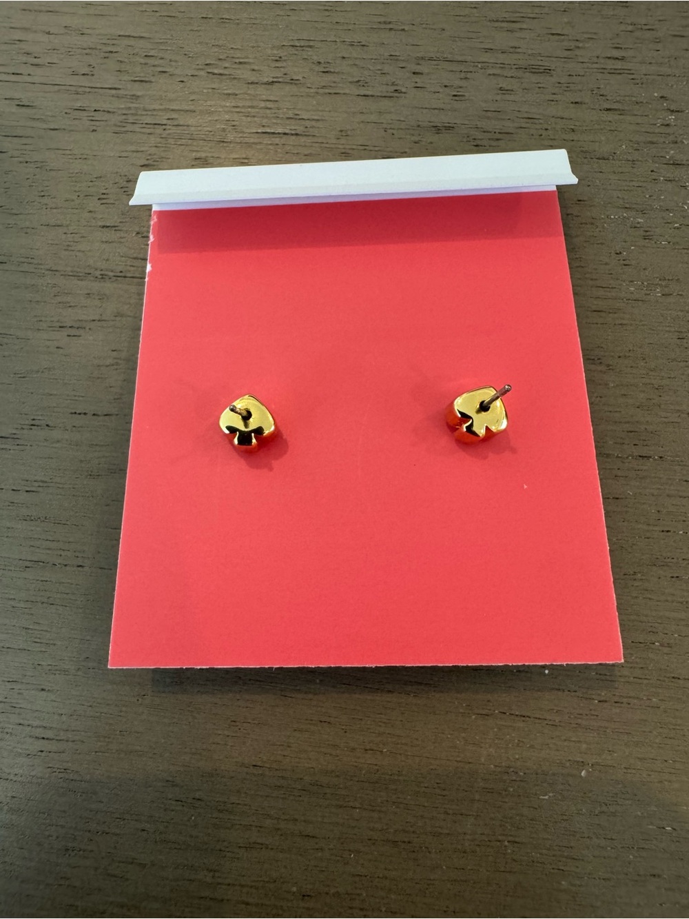 kate spade Gold and Silver Heart & Owl Stud Earring Trio with Red Heart Accent - Picture 3 of 6